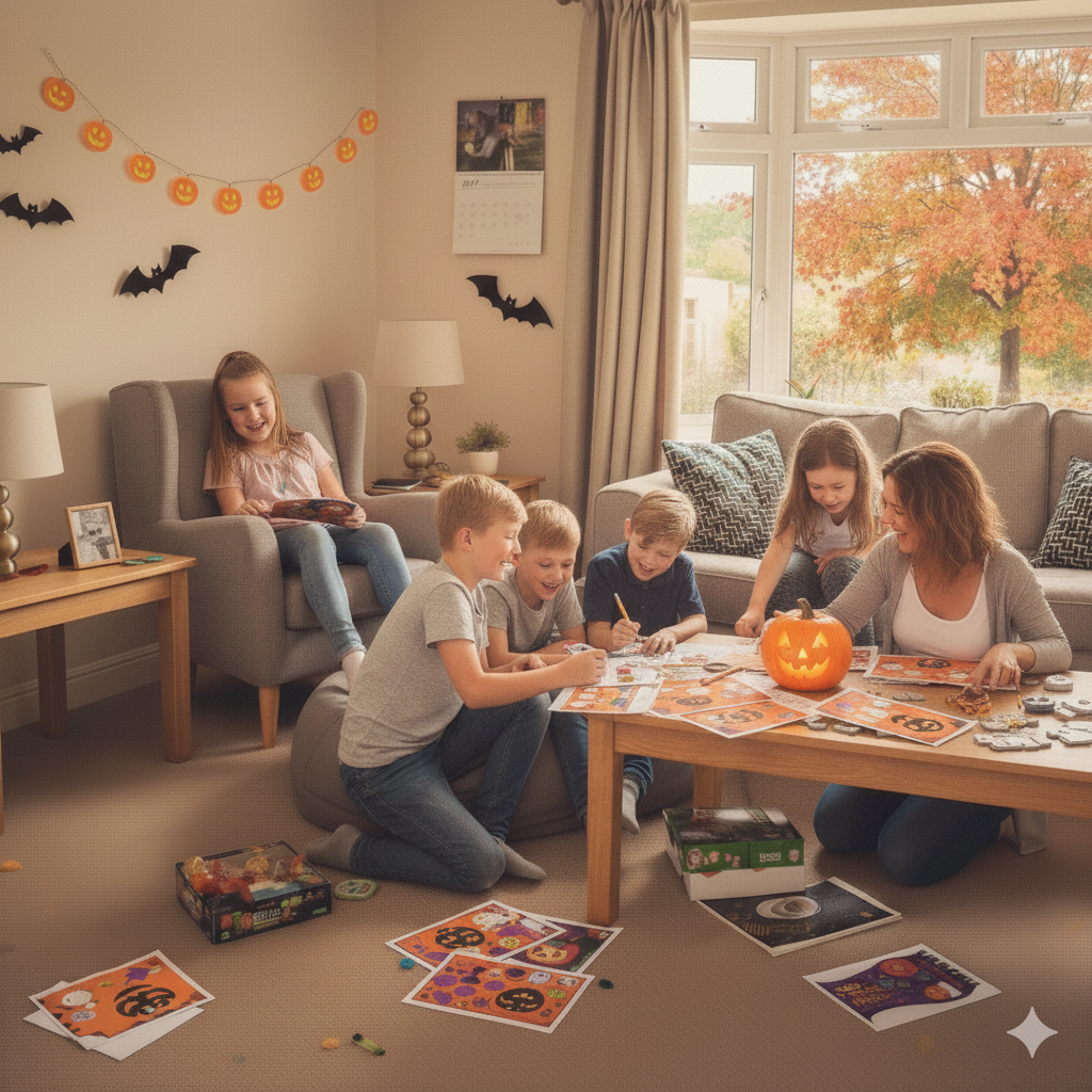 Haunted Escape Bundle – 2 Printable Halloween Games - French Versions