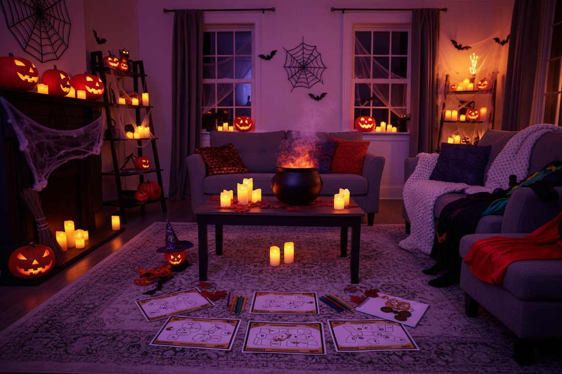 5 Idées d'Activités Halloween Originales à Faire en Famille à la Maison