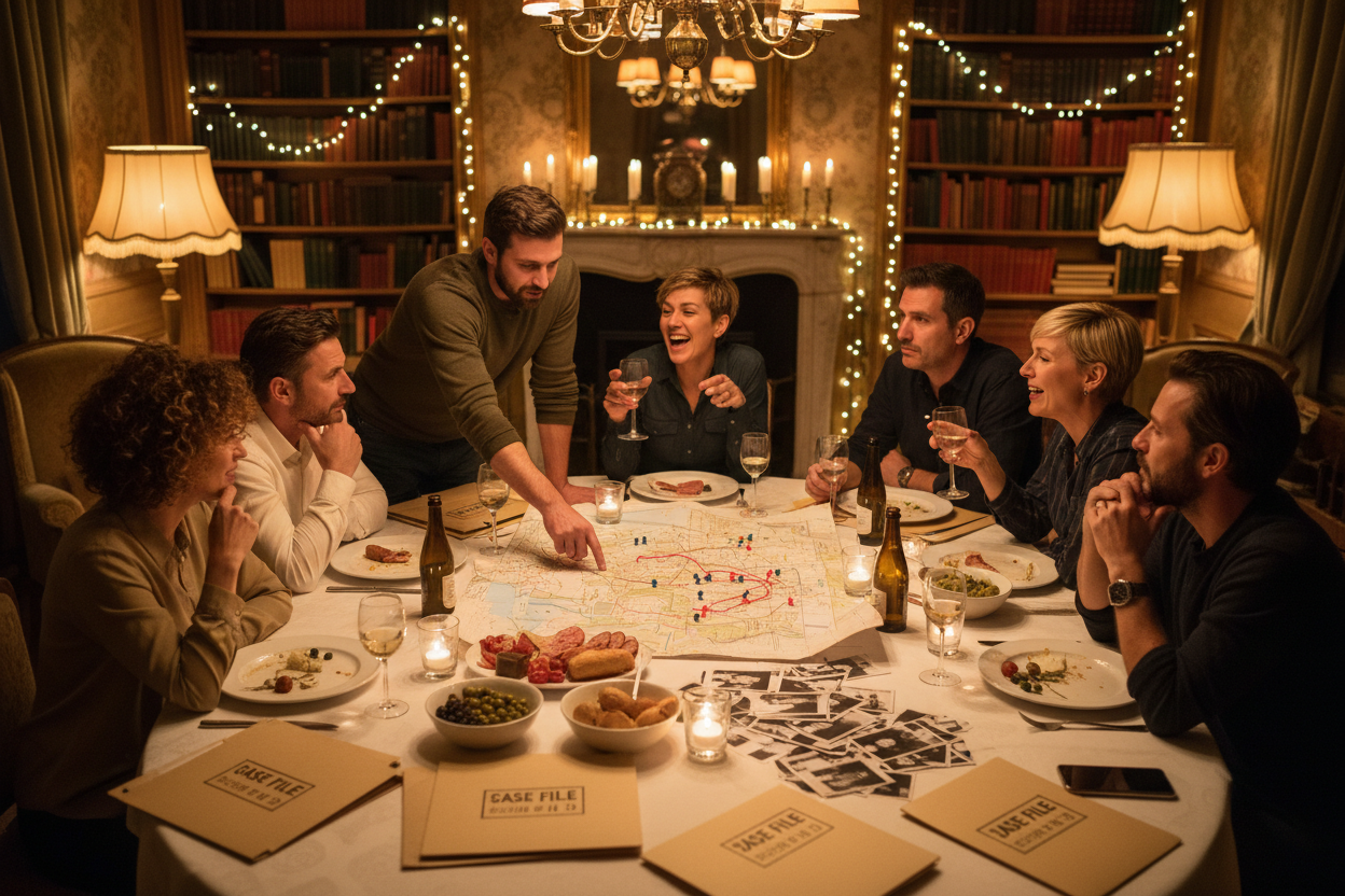 How to Host a Murder Mystery Dinner Party – Instant Escape Games