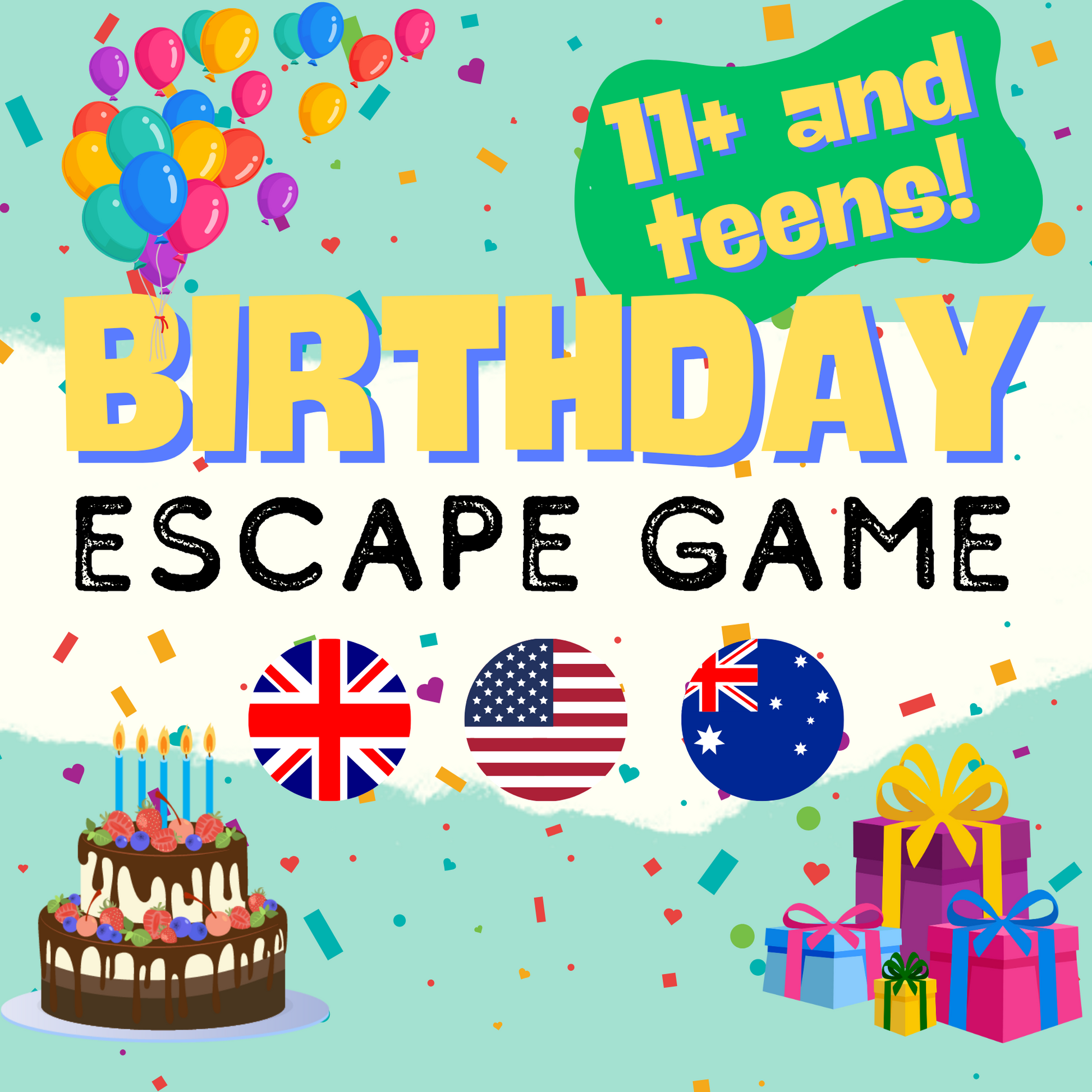 Escape room for 11 year olds, perfect for an exciting escape room party for 11 year olds