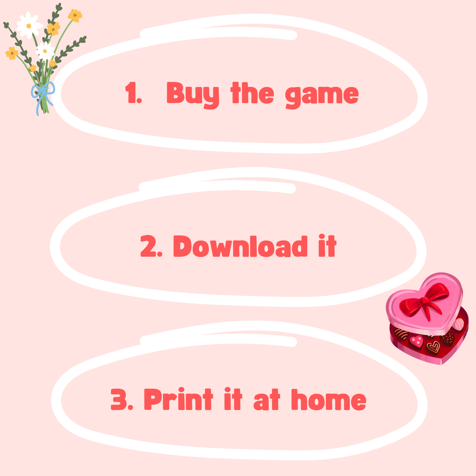 Instructions for the printable Mother’s Day escape room game, perfect for celebrating the holiday
