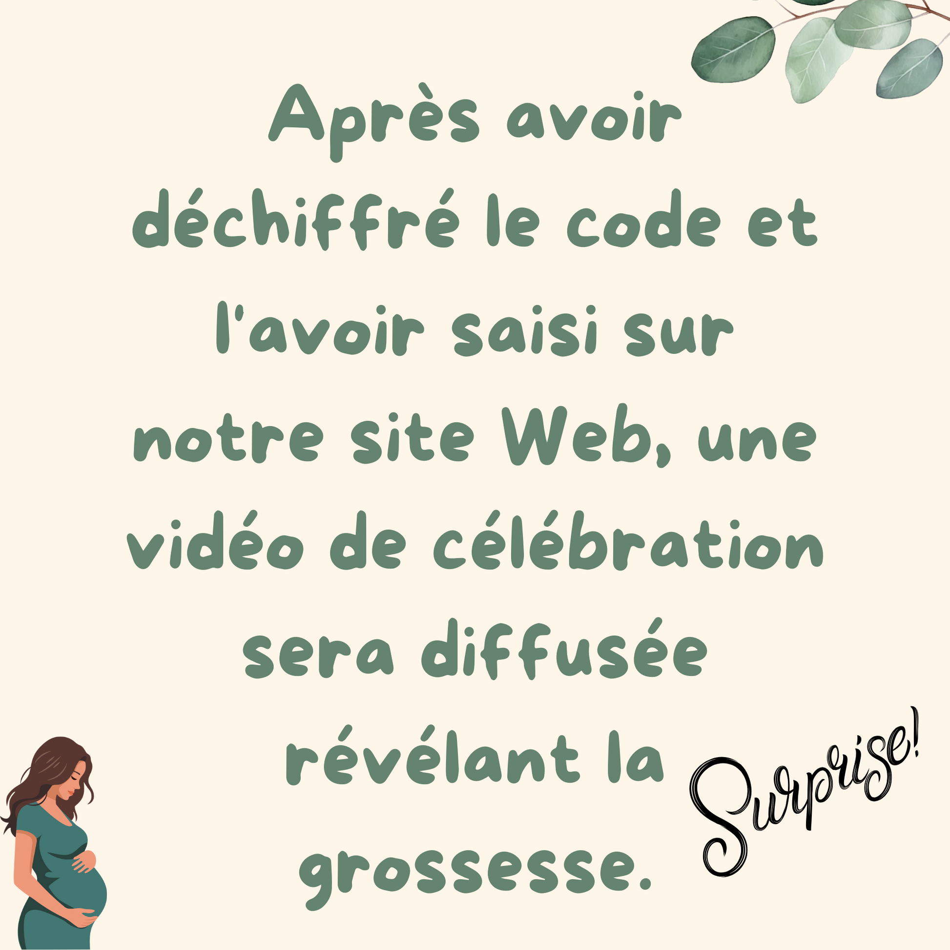 Famille jouant au jeu de mots mêlés grossesse enfant pour annoncer une grossesse