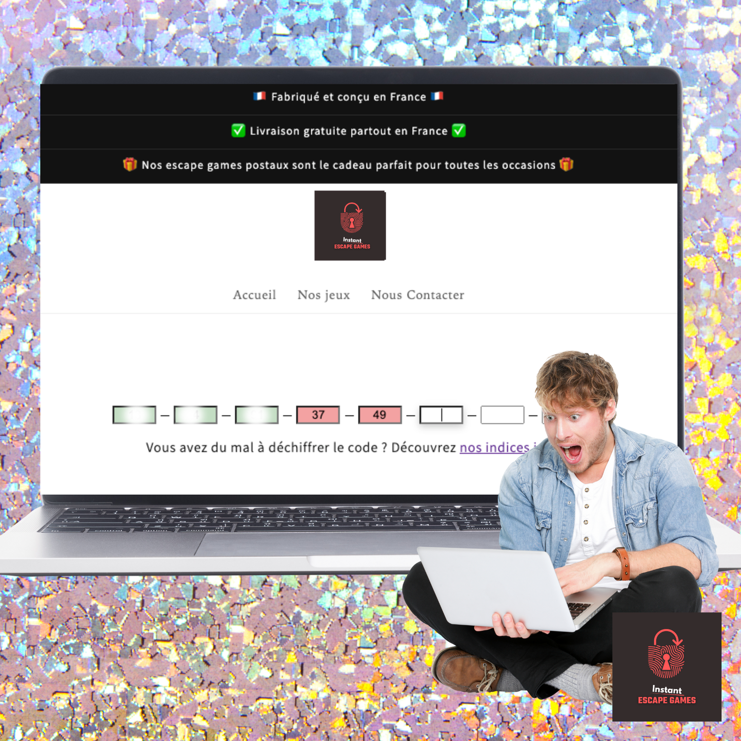 Jeu d'escape game autour du vin à imprimer en cours, un défi amusant pour les amateurs de vin et les couples