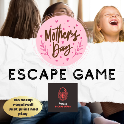Players’ reactions after completing the puzzles in the printable Mother’s Day escape room game