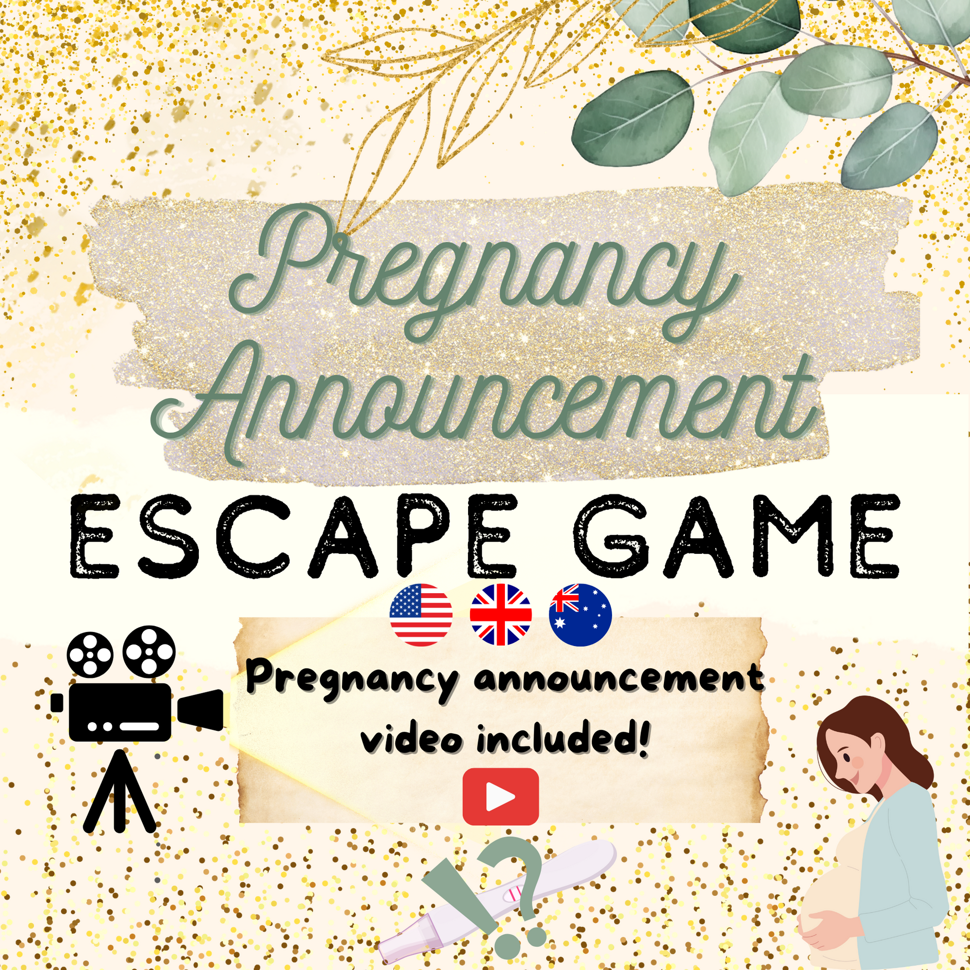 printable pregnancy announcement game