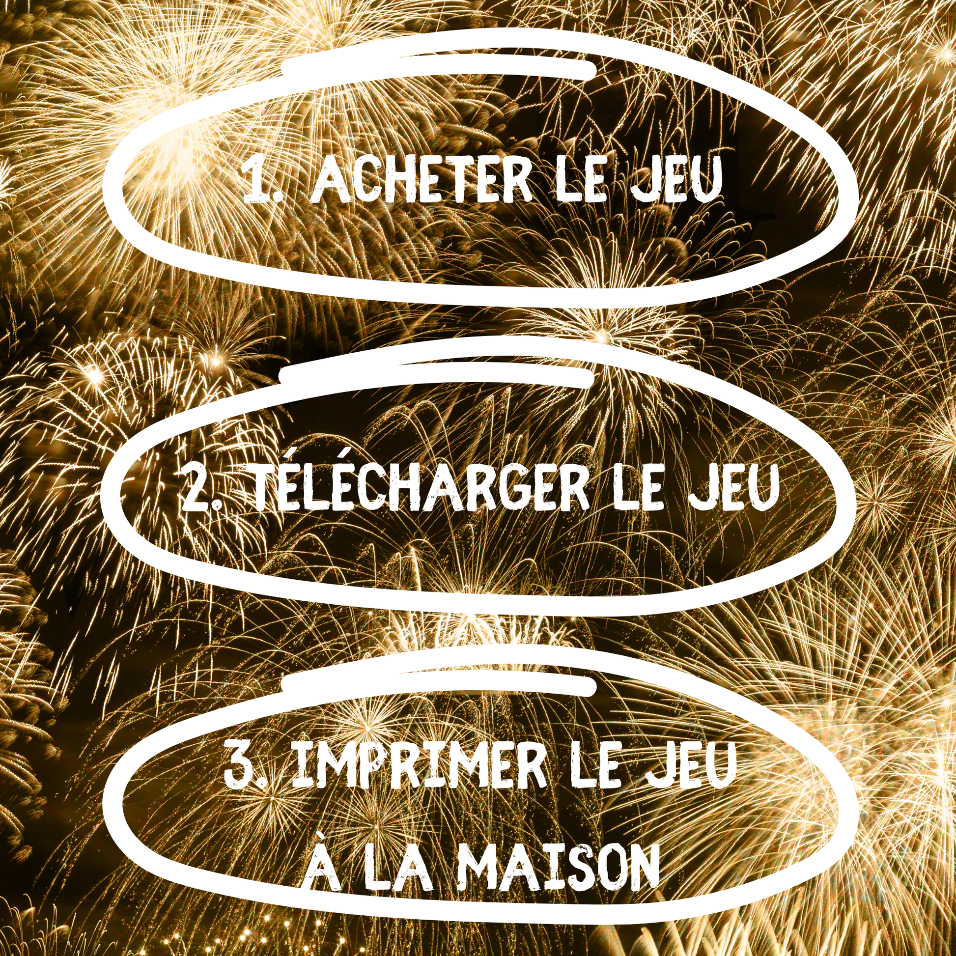 Instructions pour jouer à un jeu drôle à faire au nouvel an, idéal pour les fêtes