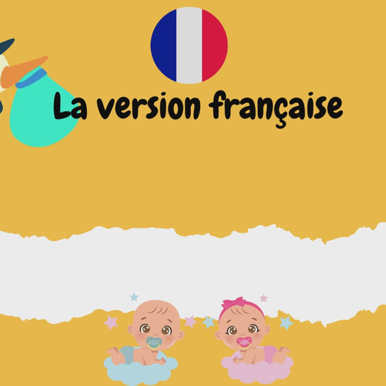 Vidéo du jeu quiz baby shower à imprimer, montrant des moments amusants et des pronostics naissance